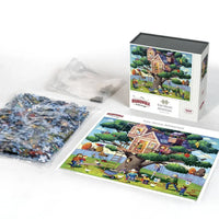Tree House Adventure 500 Piece Jigsaw Puzzle by Boardwalk - BIG FRENCHIES