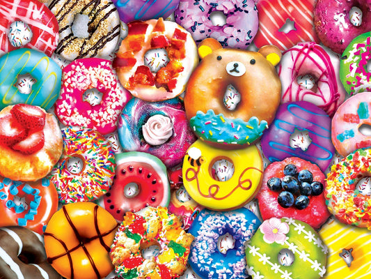 Trendz - Donut Resist 300 Piece EZ Grip Puzzle by Masterpieces Puzzles - BIG FRENCHIES