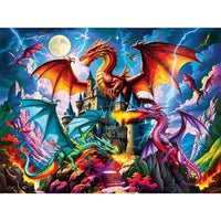 Triad of Fire 300 Piece Glow in the Dark Jigsaw Puzzle | Masterpieces - BIG FRENCHIES