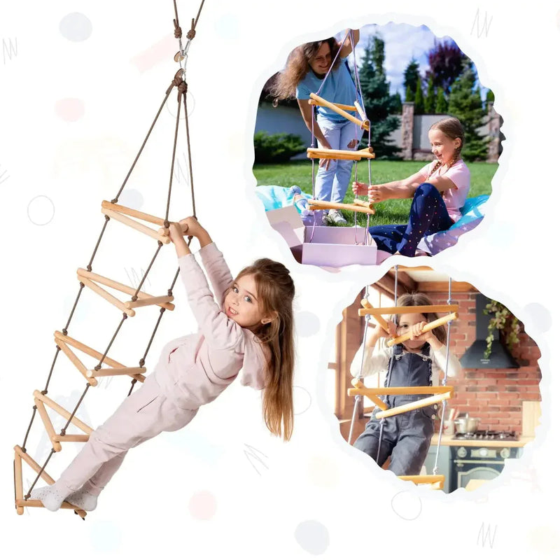 Triangle rope ladder for kids - BIG FRENCHIES