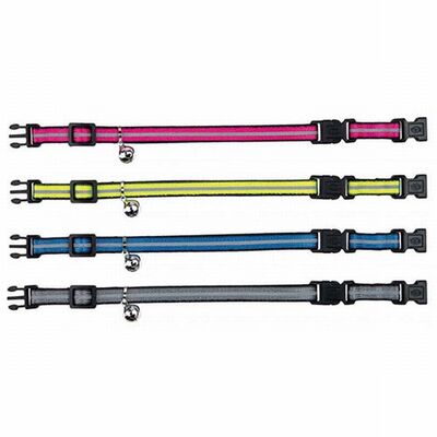 Trixie Dual-Lock Reflective Cat Collar with Bell
