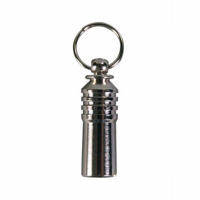 Trixie Dog ID Tube for Collars Chrome Plated 1 pc