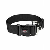 Trixie Premium Adjustable Dog Collar Black XXS-XS 15-25cm