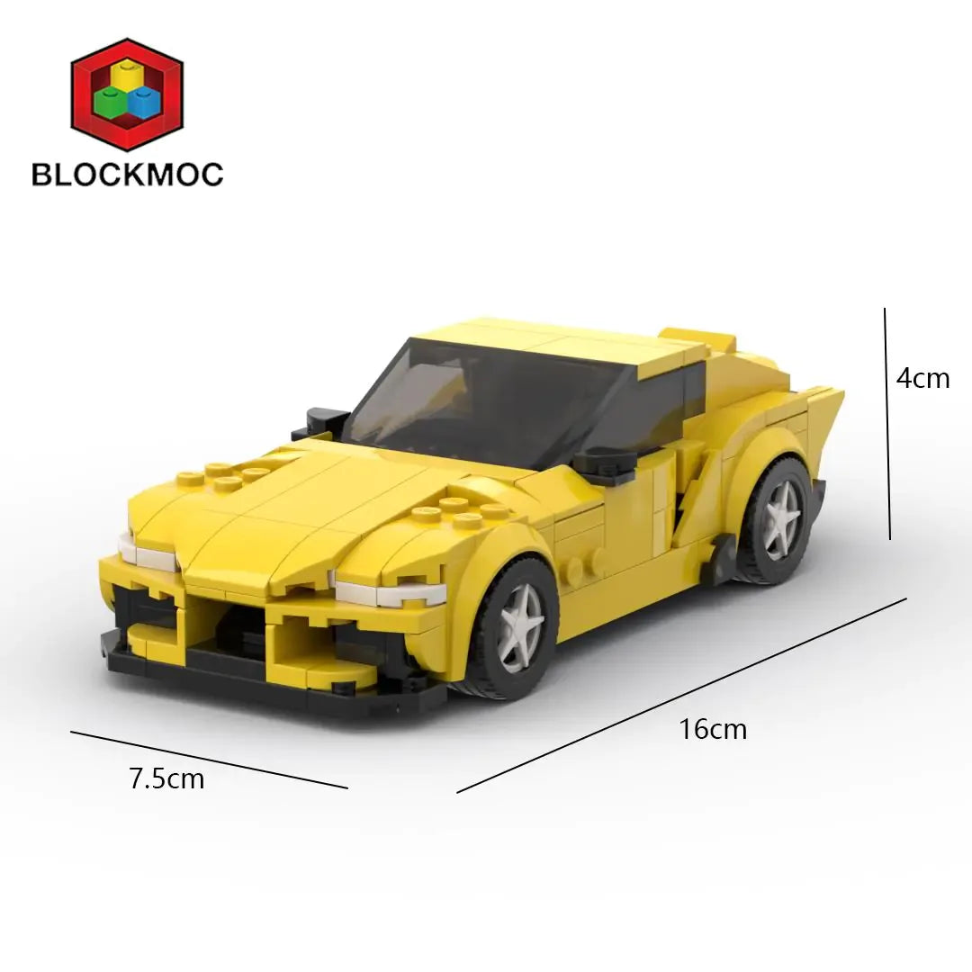 Supra GR Racing Car Bricks Toys - # BOT&G52710005 - BIG FRENCHIES