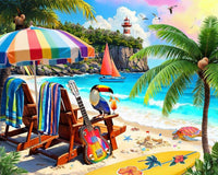 Tropical Paradise 1000 Piece Jigsaw Puzzle | Springbok Puzzles - BIG FRENCHIES