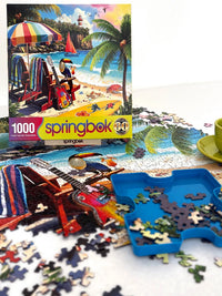 Tropical Paradise 1000 Piece Jigsaw Puzzle | Springbok Puzzles - BIG FRENCHIES