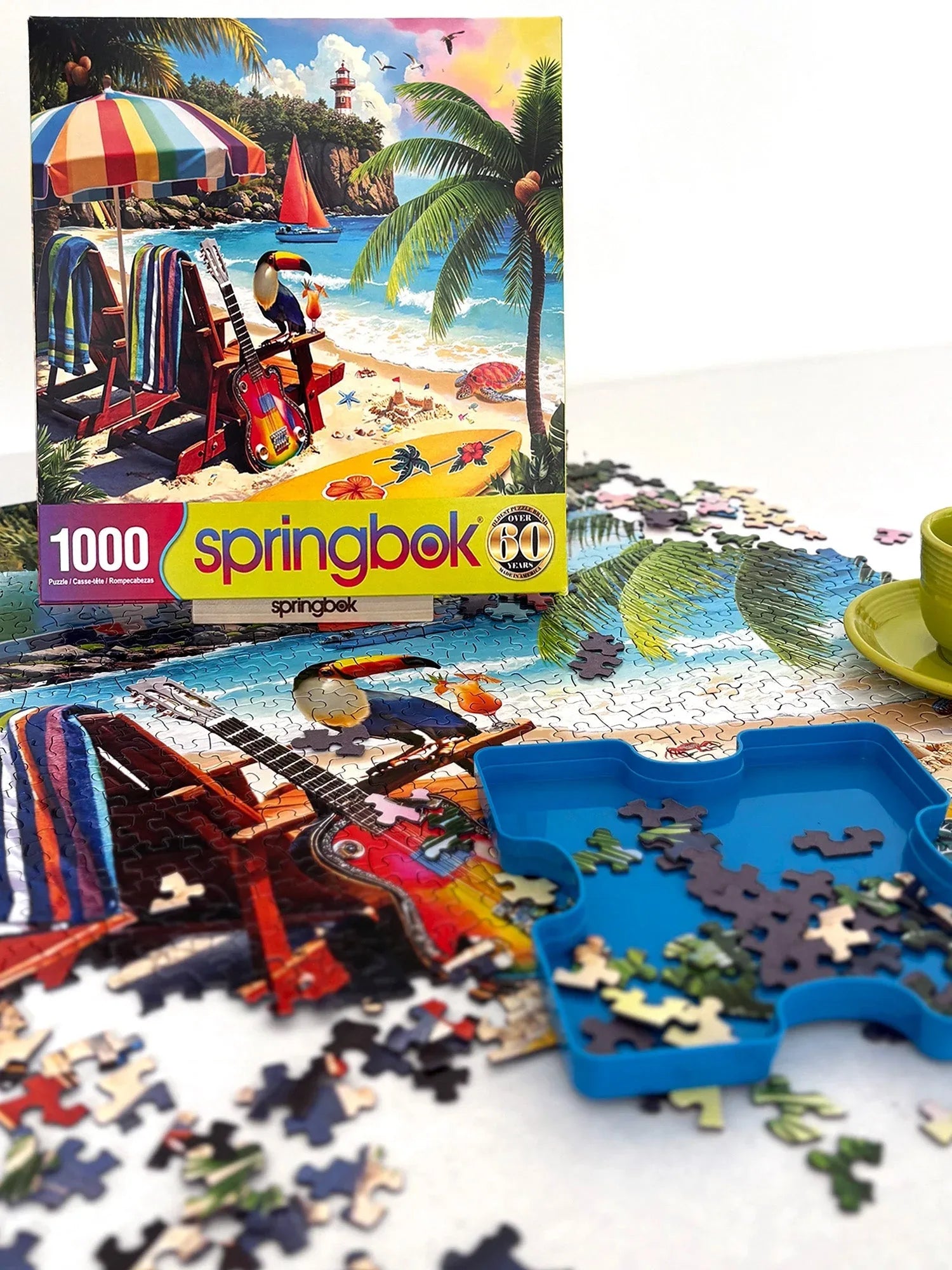 Tropical Paradise 1000 Piece Jigsaw Puzzle | Springbok Puzzles - BIG FRENCHIES