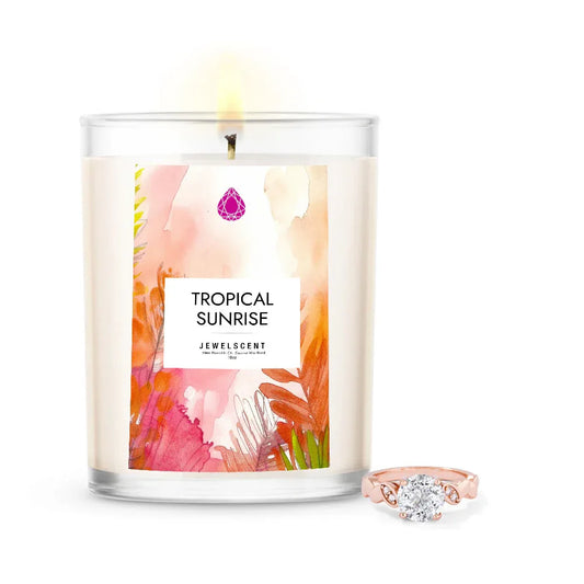 Tropical Sunrise 18oz Home Jewelry Candle - BIG FRENCHIES