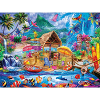 Tropics - Hidden Cove 300 Piece Jigsaw Puzzle by Masterpieces Puzzles - BIG FRENCHIES
