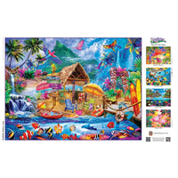 Tropics - Hidden Cove 300 Piece Jigsaw Puzzle by Masterpieces Puzzles - BIG FRENCHIES