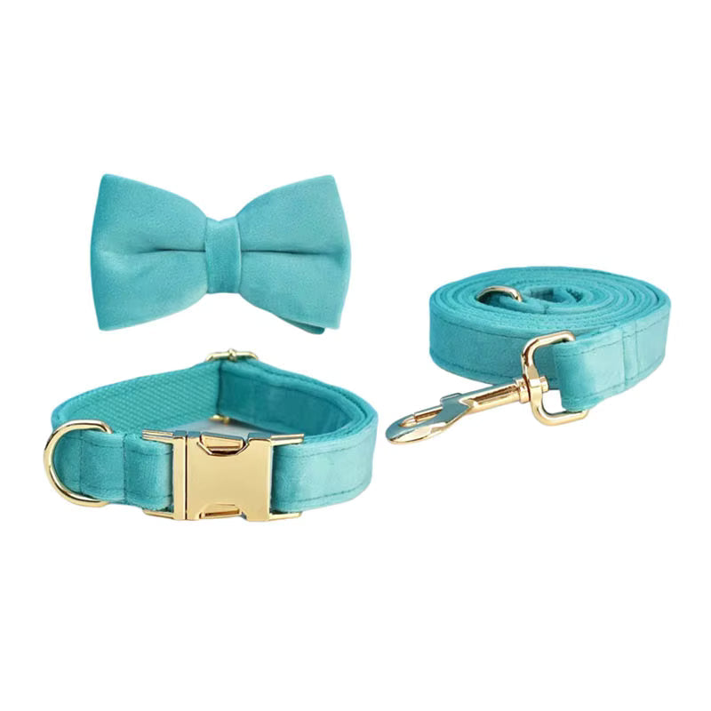 Personalized Turquoise Stone Velvet Classic Set