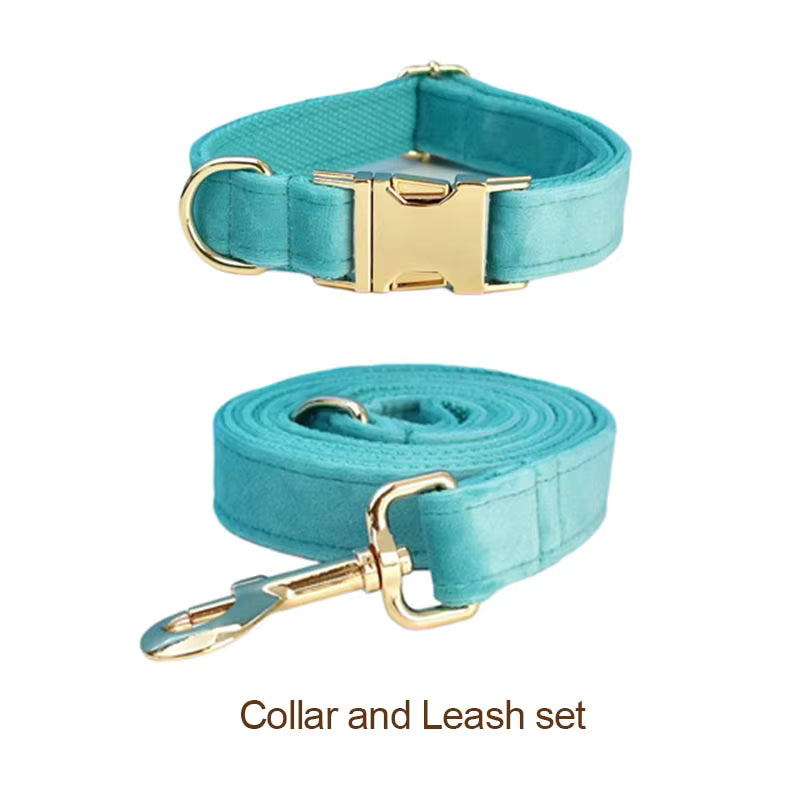 Personalized Turquoise Stone Velvet Classic Set