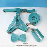 Personalized Turquoise Stone Velvet Classic Set