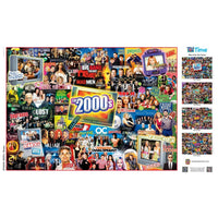 TV Time - 2000's Shows 1000 Piece Jigsaw Puzzle by Masterpieces - BIG FRENCHIES