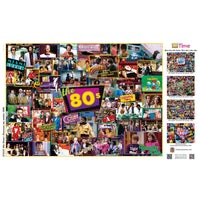 TV Time - 80's Shows 1000 Piece Puzzle by MasterPieces Puzzles - BIG FRENCHIES
