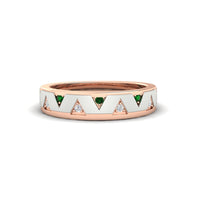 Two Tone Male Wedding Band