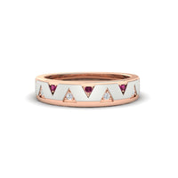 Two Tone Male Wedding Band