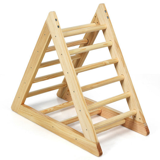 Wooden Triangle Climber for Toddler Step Training - BIG FRENCHIES