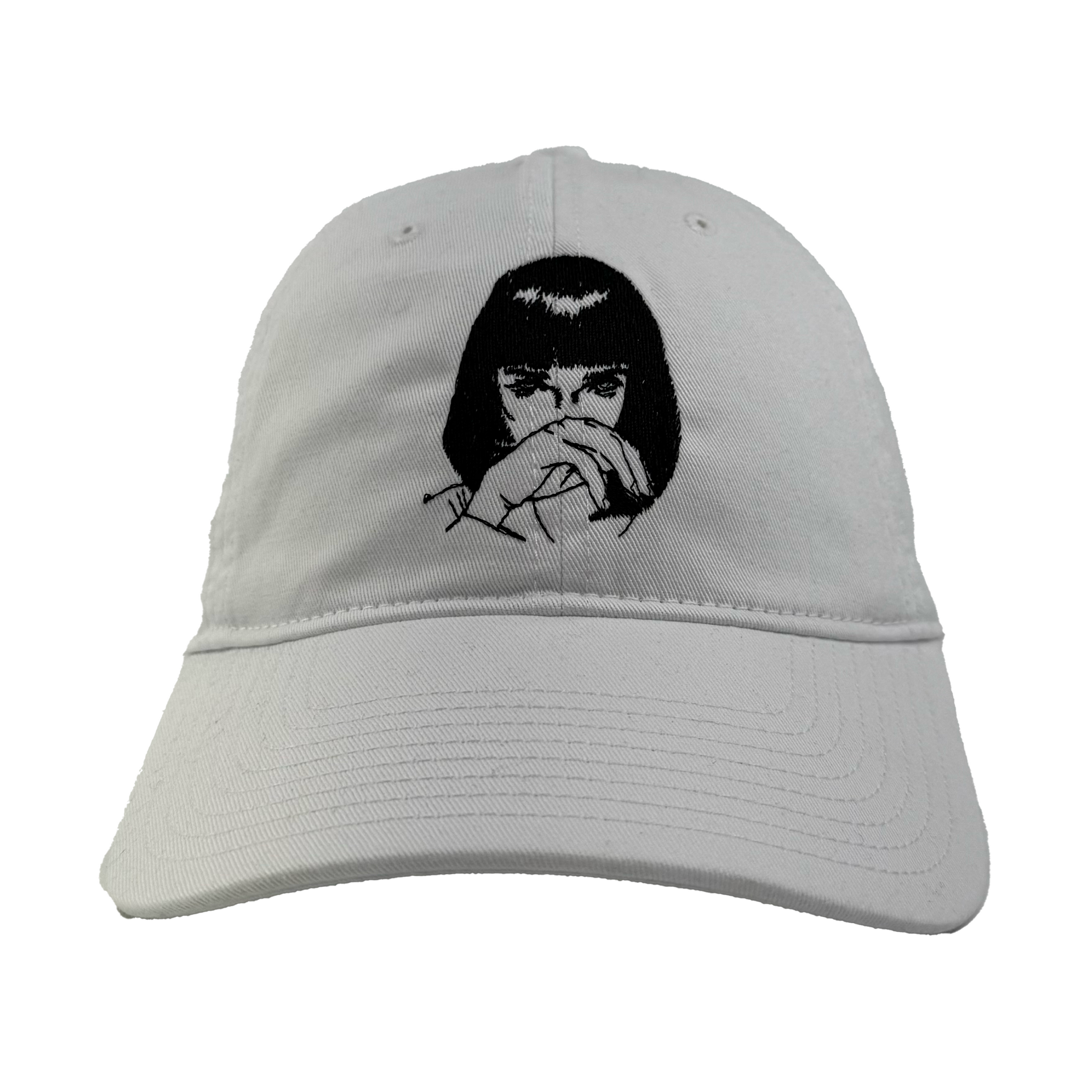Uma Thurman Pulp Fiction Dad Hat Custom Embroidered