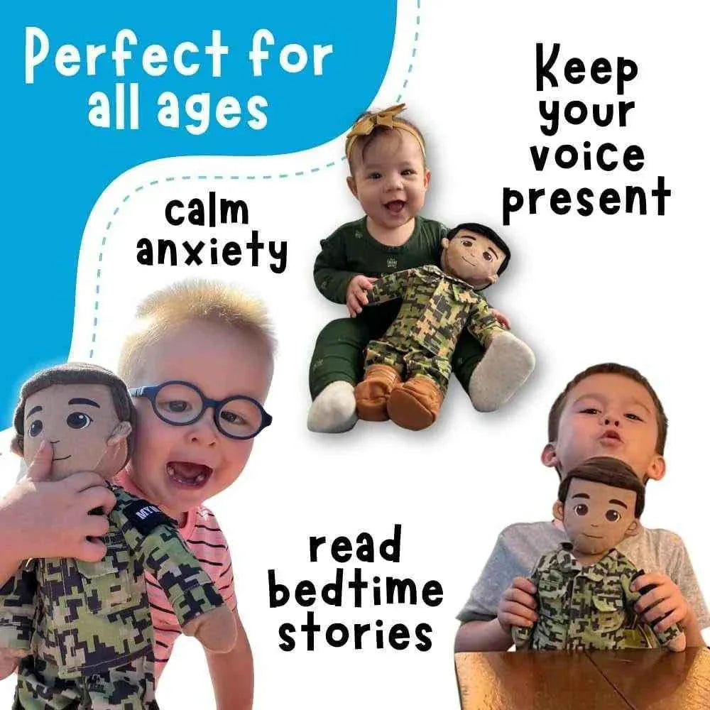 My Hero™ Daddy Doll Air Force | Custom Recordable Plush