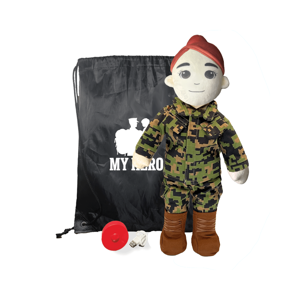 My Hero™ Daddy Doll Marine | Custom Recordable Plush
