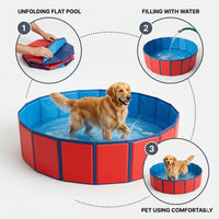Collapsible Pet Splash & Bath Pool