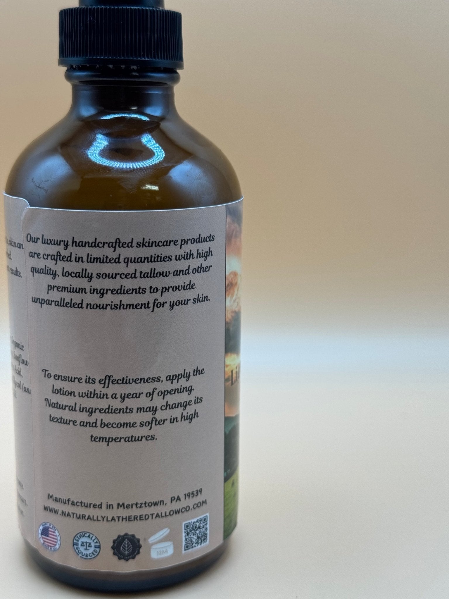 Unscented Tallow Lotion