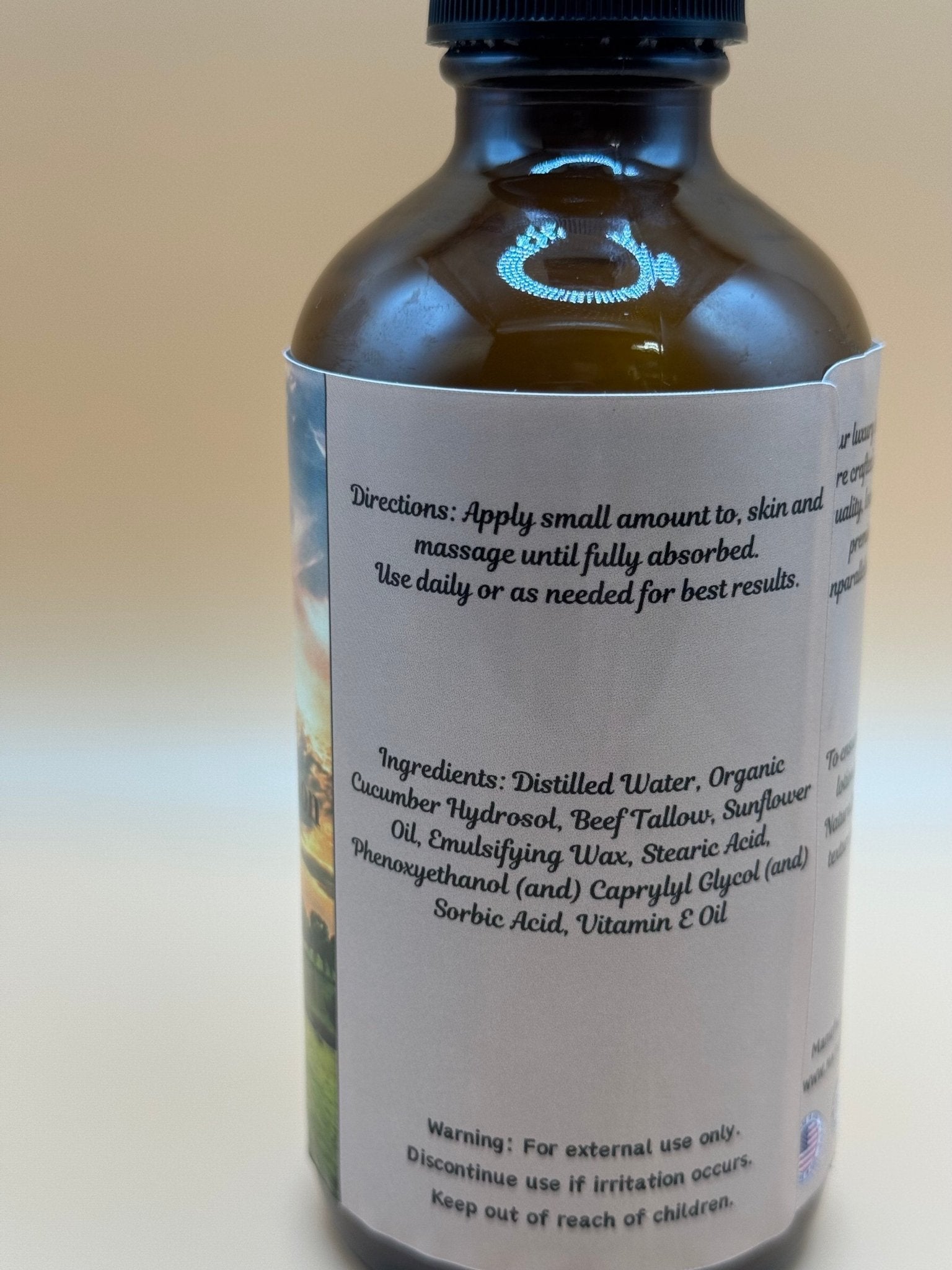 Unscented Tallow Lotion