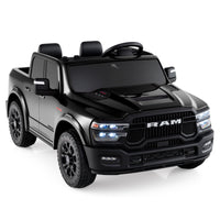 2 Seater 24V Ride on Toy for Big Kids Licensed Ram Truck with Remote and Music