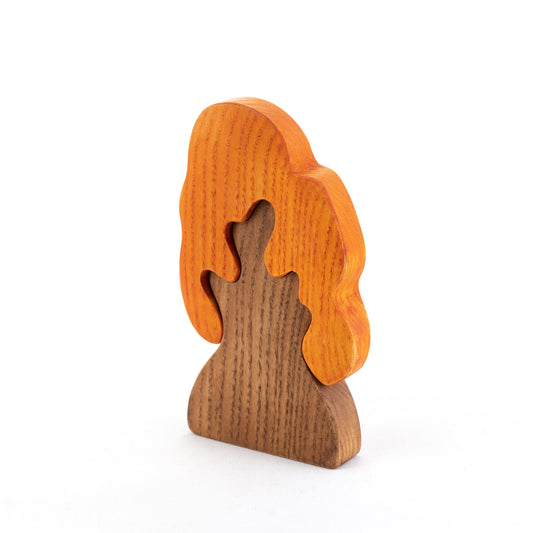 Wooden Autumn Oak Tree Puzzle