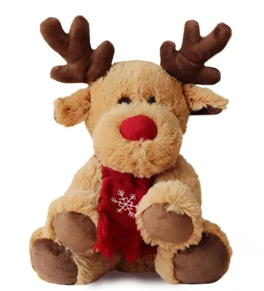 Christmas Plush Elk Doll Toy Boys Girls Children Gifts - # BOT&G512610010 - BIG FRENCHIES