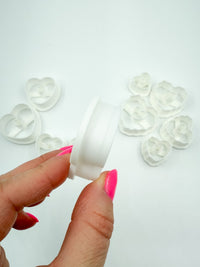 Valentine Heart Cookie Polymer Clay Cutters – Set of 10 (Mixed Sizes)
