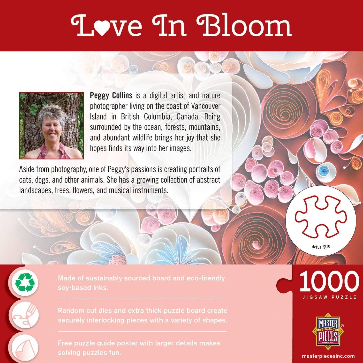 Valentine's Day - Love in Bloom 1000 Piece Jigsaw Puzzle | Masterpieces Puzzles - BIG FRENCHIES
