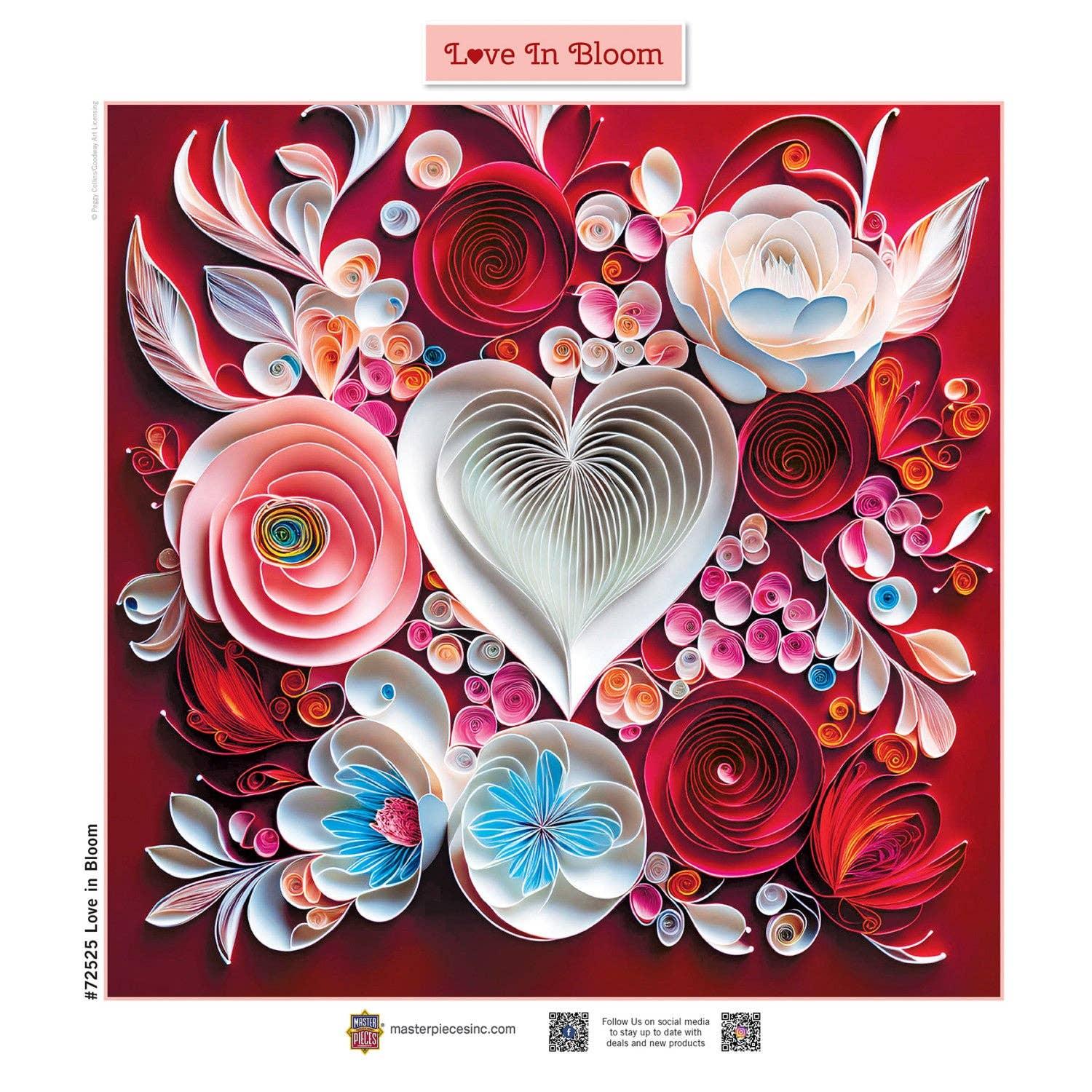 Valentine's Day - Love in Bloom 1000 Piece Jigsaw Puzzle | Masterpieces Puzzles - BIG FRENCHIES