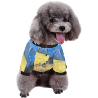 Van Gogh Cafe Terrace At Night Round Neck Shirt