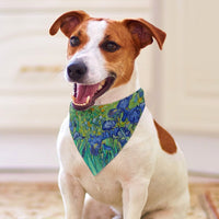 Van Gogh Irises Pet Scarf