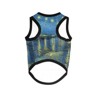 Van Gogh Starry Night Over The Rhone Tank Top