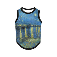 Van Gogh Starry Night Over The Rhone Tank Top