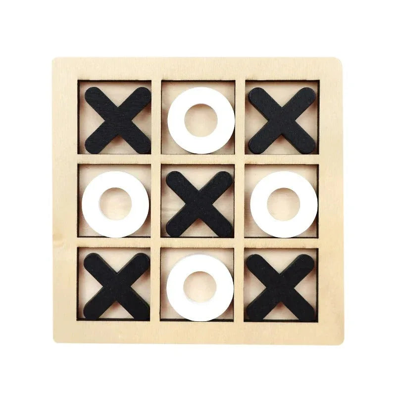 Montessori Wooden Mini Chess Puzzle Game – Brain Training Toy for Kids - BIG FRENCHIES