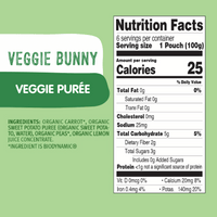 Organic Veggie Purée - Veggie Bunny