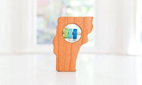 Vermont State Wooden Baby Rattle™ - BIG FRENCHIES