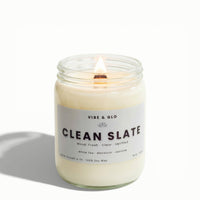 Clean Slate – White Tea & Jasmine Soy Candle - BIG FRENCHIES