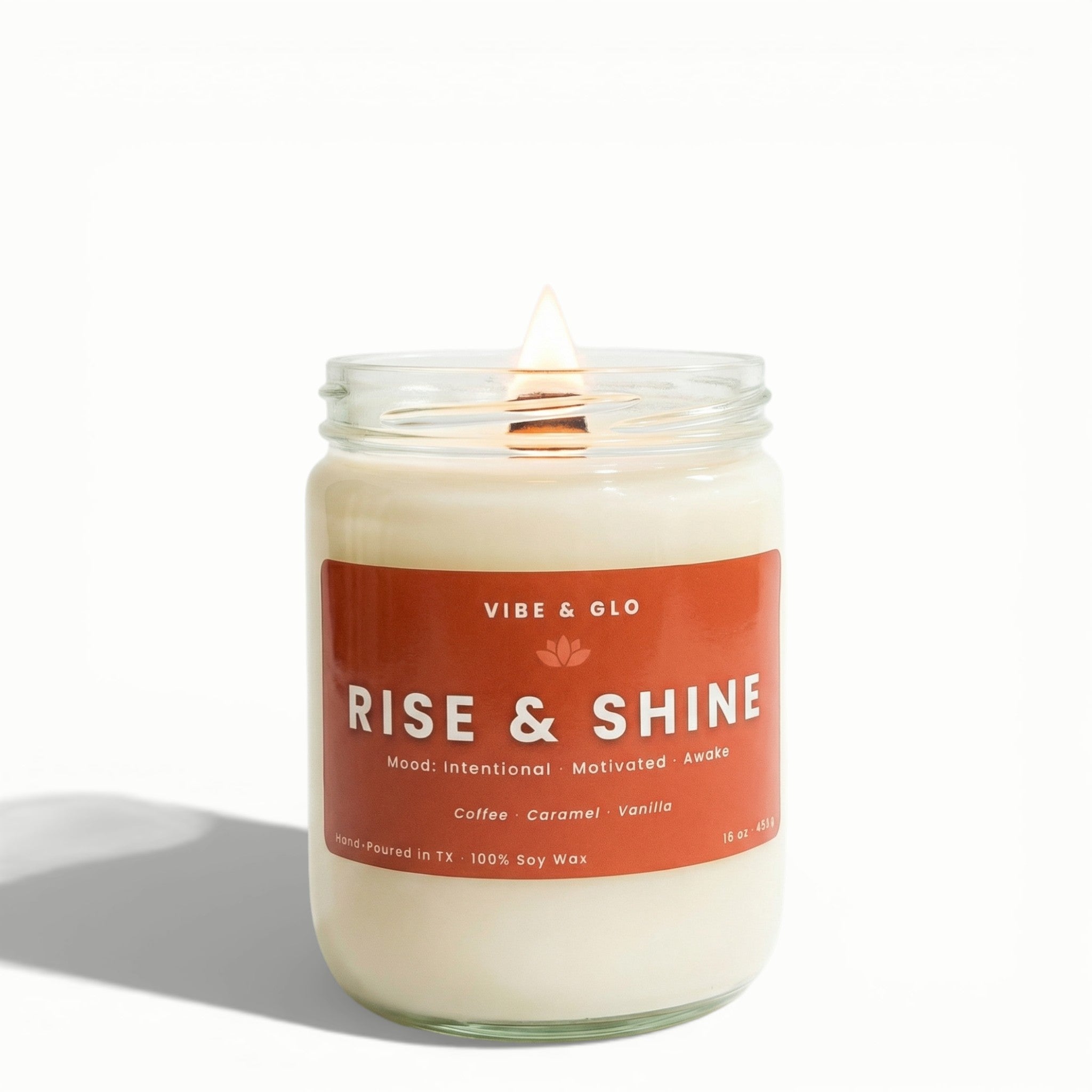 Rise & Shine – Coffee & Vanilla Soy Candle - BIG FRENCHIES