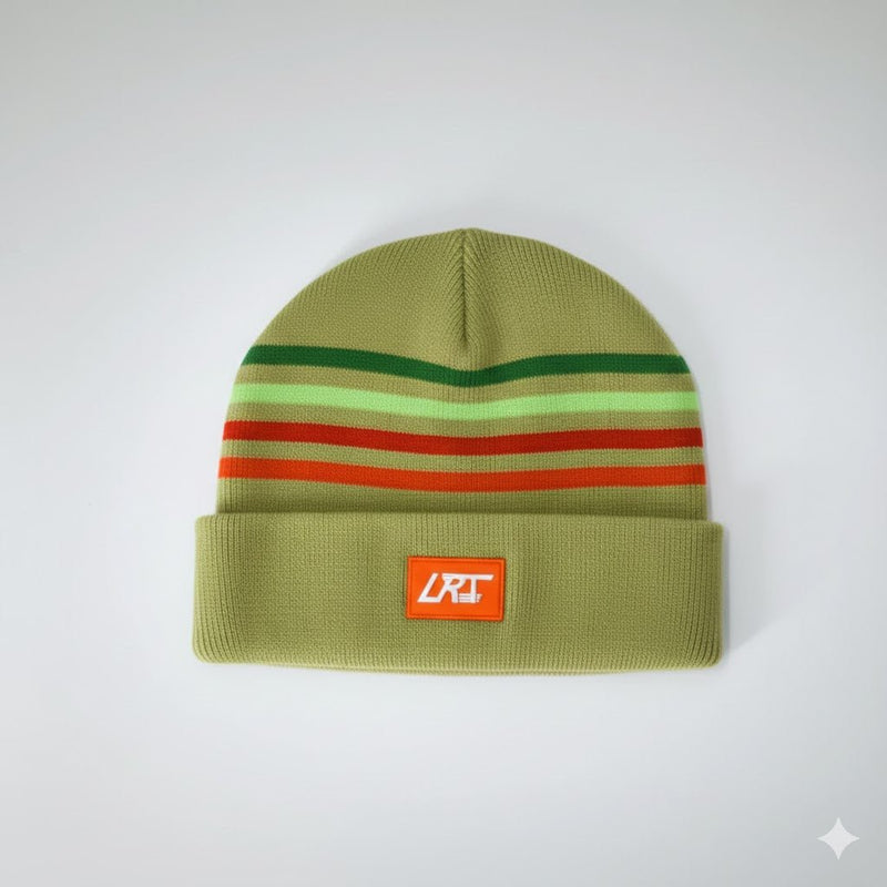 VINTAGE STRIPES BEANIE - MINT - BIG FRENCHIES
