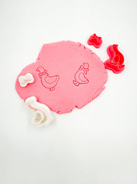 Vintage Goose Clay Cutter Set