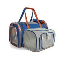 Mr. Peanut's Gold Series Mini Size Airline Compliant Expandable Pet Carrier - BIG FRENCHIES