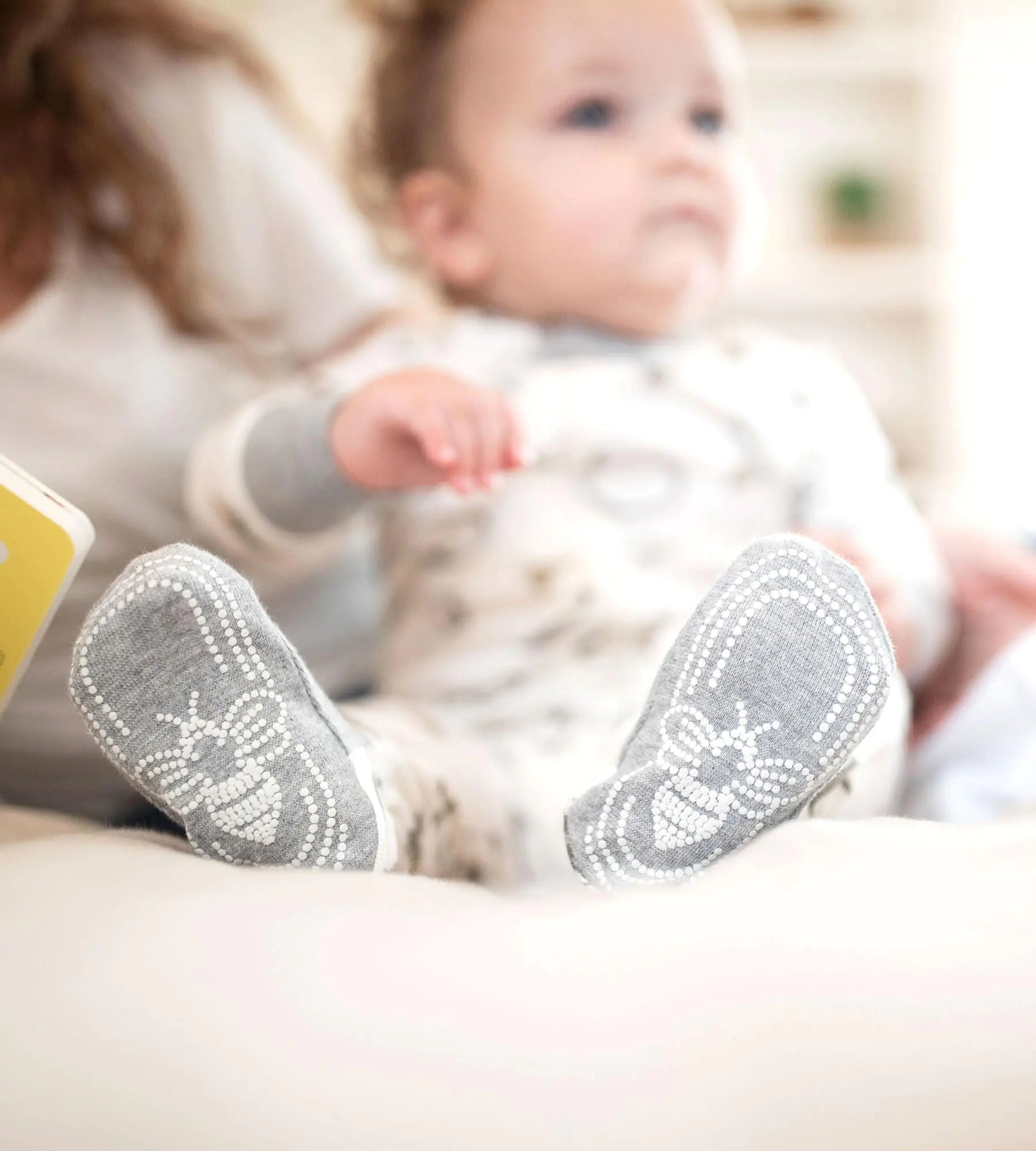 Burt's Bees Baby Baby Boys' Pajamas, Zip-Front Non-Slip Unisex Footed Sleeper Pjs, Organic Cotton 18 Months St Bernard Dog 1 - # BOAA11710014