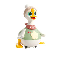 Interactive Waddling Goose Toy - Educational Push & Pull Baby Toy for Toddlers 6-24 Months