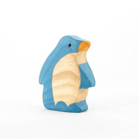 Waldorf Wooden Arctic Animals - Set of 8 Hand-Painted Polar Animals