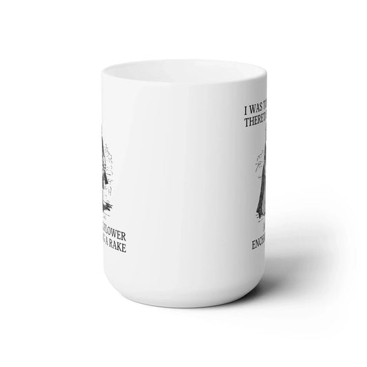 Wallflower and Rake Coffee Mug - BIG FRENCHIES